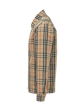 BURBERRY - Ollie Plaid Shirt - Beige - LIDIASHOPPING® - Official Website