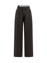 DIESEL - Pantaloni Leslie Pop a Stampa Bandana - Nero - LIDIASHOPPING® - Official Website