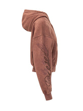 DIESEL - Felpa Elycy con Cappuccio - Rosso - LIDIASHOPPING® - Official Website