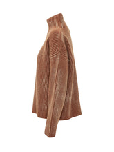 DIESEL - Amet High Neck Sweater - Brown - LIDIASHOPPING® - Official Website
