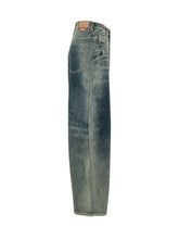 DIESEL - Wide Leg Jeans - Blue - LIDIASHOPPING® - Official Website