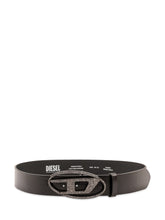 DIESEL - Cintura con Fibbia Logo Decorata - Nero | Lidia Shopping | Official Website