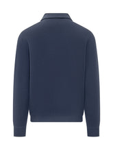 AUTRY - Jacket with Shirt Collar and Side Stripes - Blue - LIDIASHOPPING® - Official Website