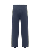 AUTRY - Pantaloni a Gamba Ampia con Bande Laterali - Blu - LIDIASHOPPING® - Official Website