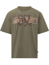 DIESEL - T-shirt T Boxt con Stampa Grafica - Verde - LIDIASHOPPING® - Official Website