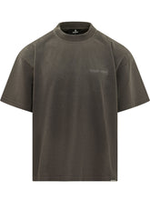 REPRESENT - T-shirt Resent con Ricamo sul Petto - Grigio - LIDIASHOPPING® - Official Website