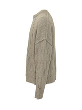 REPRESENT - Distressed Cable Knit Sweater - Beige - LIDIASHOPPING® - Official Website