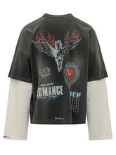 REPRESENT - T-shirt Heavier Than con Stampa Grafica - Nero - LIDIASHOPPING® - Official Website
