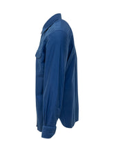 TOM FORD - Camicia con Doppie Tasche sul Petto - Blu - LIDIASHOPPING® - Official Website