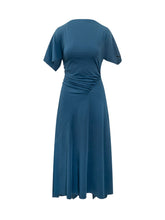VICTORIA BECKHAM - Abito con Maniche ad Aletta - Blu | Lidia Shopping | Official Website