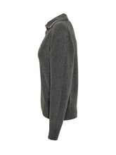 VICTORIA BECKHAM - Maglia con Collo Polo - Grigio - LIDIASHOPPING® - Official Website