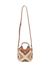 GIANNI CHIARINI - Dua Borsa a Mano Intrecciata con Motivo Geometrico - Marrone | Lidia Shopping | Official Website