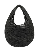 GIANNI CHIARINI - Nefeli Borsa Hobo Intrecciata - Nero | Lidia Shopping | Official Website