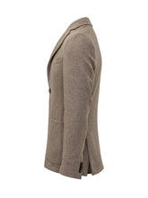 ZEGNA - Blazer Monopetto con Tasche Applicate - Marrone - LIDIASHOPPING® - Official Website