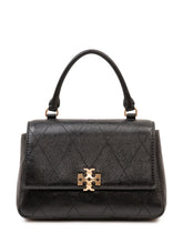 TORY BURCH - Borsa Top Handle Trapuntata - Nero - LIDIASHOPPING® - Official Website