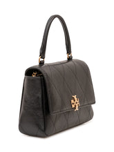 TORY BURCH - Borsa Top Handle Trapuntata - Nero - LIDIASHOPPING® - Official Website