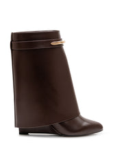 GIVENCHY - Stivaletto Shark Pinch con Zeppa - Marrone - LIDIASHOPPING® - Official Website