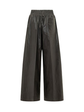 GIVENCHY - Pantaloni a Gamba Ampia con Vita Elasticizzata - Nero - LIDIASHOPPING® - Official Website