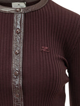 COURREGES - Felpa Corta con Cappuccio e Stampa Floreale - Rosso - LIDIASHOPPING® - Official Website