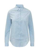 XACUS - Camicia a Righe con Colletto Classico - Blue | Lidia Shopping | Official Website