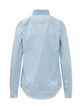 XACUS - Camicia a Righe con Colletto Classico - Blue | Lidia Shopping | Official Website