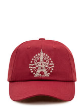 KENZO - Baseball Cap with Eiffel Tower Embroidery - Red - LIDIASHOPPING® - Official Website