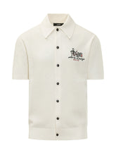 AMIRI - Camicia in Maglia Mesh Studio - Bianco | Lidia Shopping | Official Website