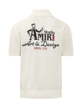 AMIRI - Camicia in Maglia Mesh Studio - Bianco | Lidia Shopping | Official Website