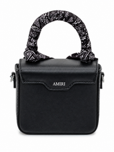 AMIRI - Nano Bag with Printed Scarf - Black | Lidia Shopping | Official Website
