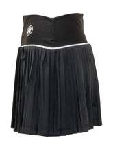 AMIRI - Minigonna a Pieghe con Logo - Nero | Lidia Shopping ® | Official Website