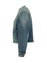 KENZO - Giacca Tulip con Stampa Floreale - Blu - LIDIASHOPPING® - Official Website