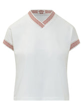 VERSACE - T-shirt con Motivo Greca - Bianco | Lidia Shopping ® | Official Website