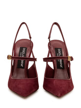DOLCE & GABBANA - Slingback a Punta con Doppio Cinturino - Rosso - LIDIASHOPPING® - Official Website