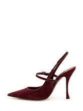 DOLCE & GABBANA - Slingback a Punta con Doppio Cinturino - Rosso - LIDIASHOPPING® - Official Website