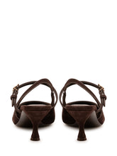DOLCE & GABBANA - Slingback a Punta con Tacco Alto - Marrone - LIDIASHOPPING® - Official Website