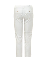 RE-HASH - Pantaloni Gloria Capri con Piega - Bianco | Lidia Shopping ® | Official Website