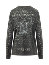 DIESEL - Maglia Edro con Applicazioni - Nero - LIDIASHOPPING® - Official Website