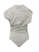 DIESEL - Body Noby con Stampa Alata - Grigio - LIDIASHOPPING® - Official Website