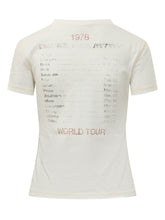 DIESEL - T-shirt Maggy con Stampa Aquila - Bianco - LIDIASHOPPING® - Official Website