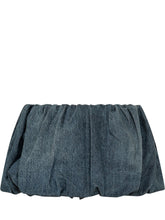 DIESEL - Gonna Muj Corta Drappeggiata - Blu - LIDIASHOPPING® - Official Website