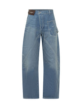J.W. ANDERSON - Jeans Workwear con Tasca Applicata - Blu - LIDIASHOPPING® - Official Website