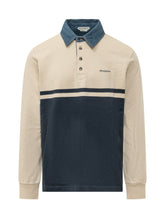 J.W. ANDERSON - Polo con Colletto a Contrasto - Bianco - LIDIASHOPPING® - Official Website