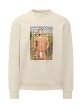 J.W. ANDERSON - Star Man Sweatshirt with Print - White - LIDIASHOPPING® - Official Website