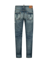 DSQUARED2 - Teddy Jeans with Rips - Blue - LIDIASHOPPING® - Official Website