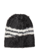 Y-3 - Long Pile Beanie with Embroidered Logo - Black - LIDIASHOPPING® - Official Website