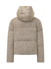 HERNO - Padded Jacket with Hood and Zip - Beige - LIDIASHOPPING® - Official Website