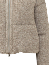 HERNO - Padded Jacket with Hood and Zip - Beige - LIDIASHOPPING® - Official Website