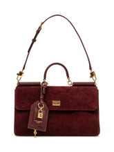 DOLCE & GABBANA - Borsa a Mano Sicily Media - Rosso - LIDIASHOPPING® - Official Website