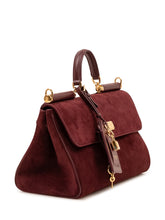 DOLCE & GABBANA - Borsa a Mano Sicily Media - Rosso - LIDIASHOPPING® - Official Website