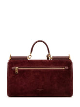 DOLCE & GABBANA - Borsa a Mano Sicily Media - Rosso - LIDIASHOPPING® - Official Website